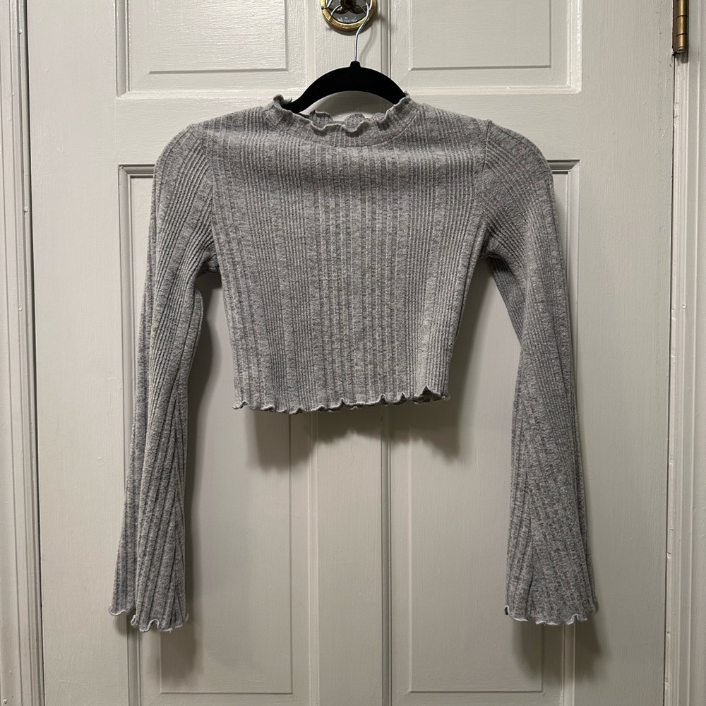 Princess‎ Polly Ribbed Ruffle Long Sleeve